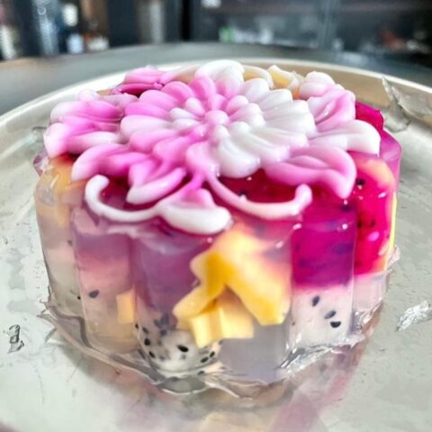 Fresh Fruits Jelly Mooncake